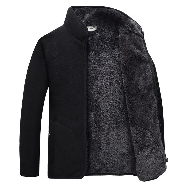 

Outdoor fleece fleece men's autumn and winter new warm loose polar jacket and jacket liner soft shell sweater tide, Picture product