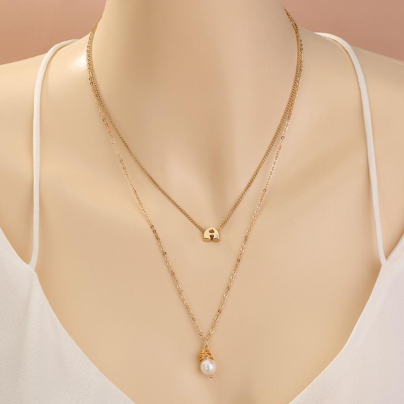 

Krasivaya Gold Color Choker Necklace For Women