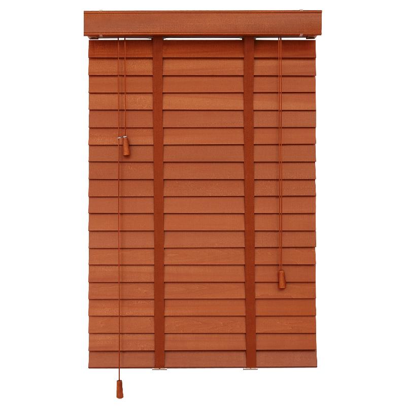 

Wood Blinds 50mm Real Hard Wood Basswood Timber Venetian Blinds