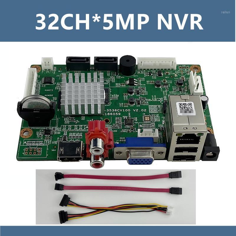 

32CH*5MP H.265 NVR Network Digital Video Recorder 2 SATA Max 8T *2 ONVIF Mtion Detection CMS XMEYE P2P Mible Surveillance1