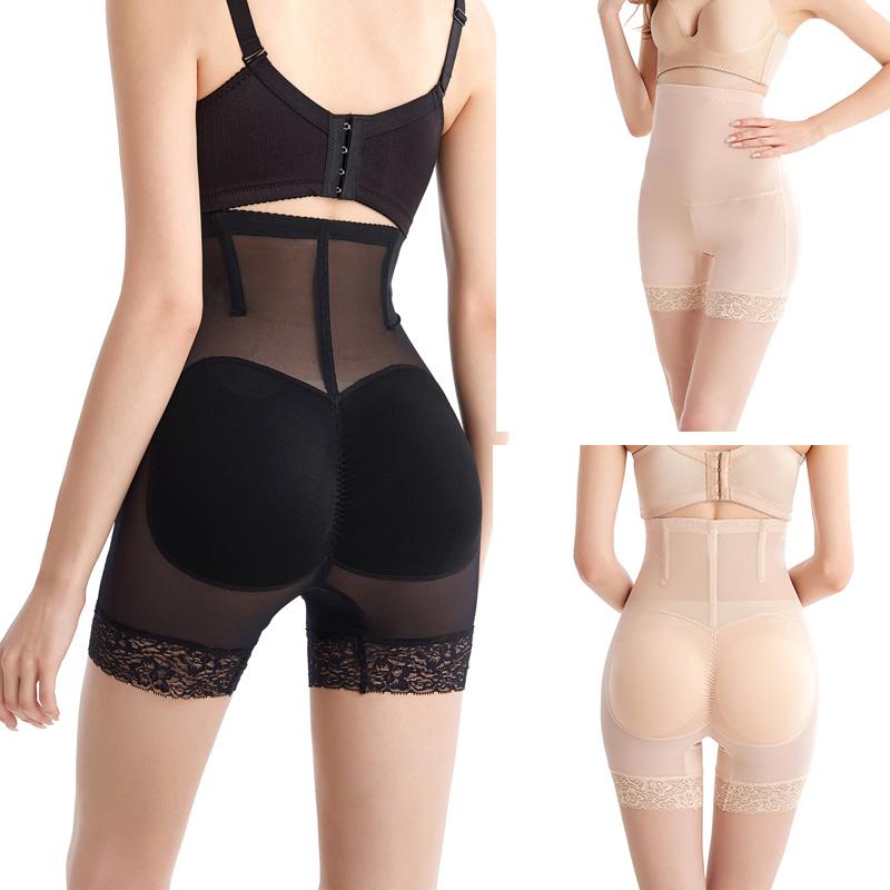 

BuLifter Seamless Women High Waist Slimming Tummy Control Panties Knickers Pant Briefs Shapewear Underwear Body Shaper Shorts, Beige