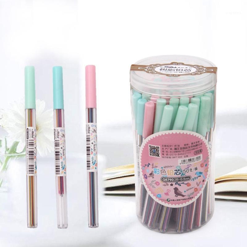 

1Box 0.5 /0.7 mm Colorful Mechanical Automatic Pencil Lead Art Sketch Drawing Color Pencil Lead School Office Supplies1