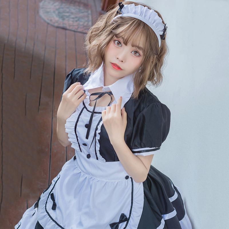 

Anime Costumes Cosplay Maid Outfit Princess Dress Erotic Apron Sexy Costume Babydoll Women Lace Miniskirt