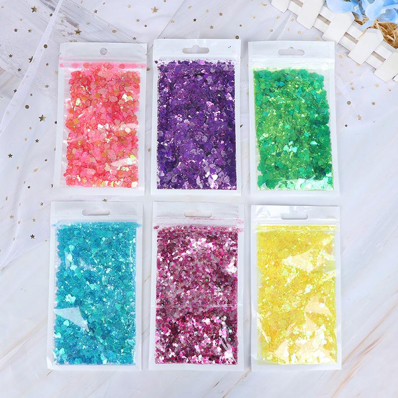 

Nail Sequins Colorful Irregular Glitter Flakes Tips Nails Sequins Manicure
