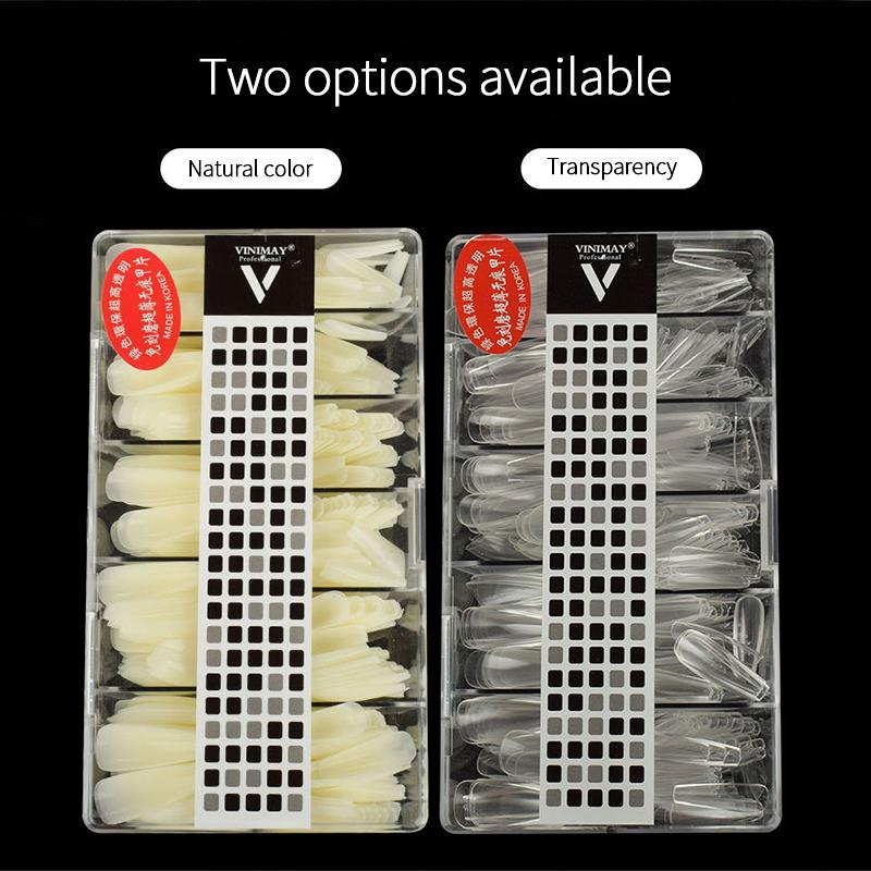 

Nail Nails 500 Pieces Of Ultra-Thin Seamless Nails French Half Paste Full European And American Fake, 500pcs
