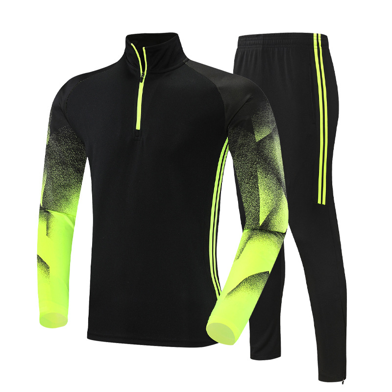 

Men's and Kids Kit Running Sets Jersey Fast-dry Short Soccer Shirt football training suit Short sleeve Custom
