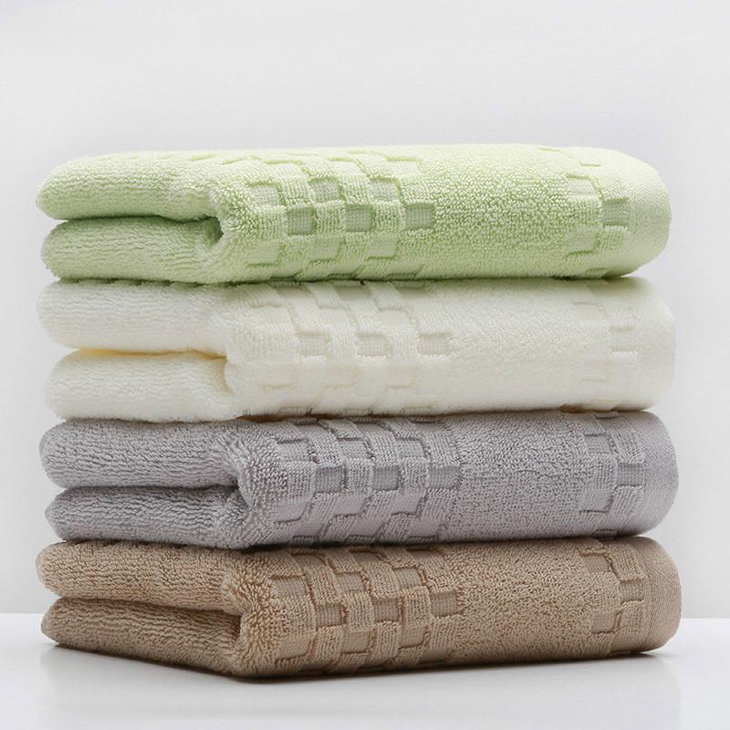 

Towel Cotton gauze absorbent soft Hotel couple promotional gift towel hand towels bathroom towels1, Green