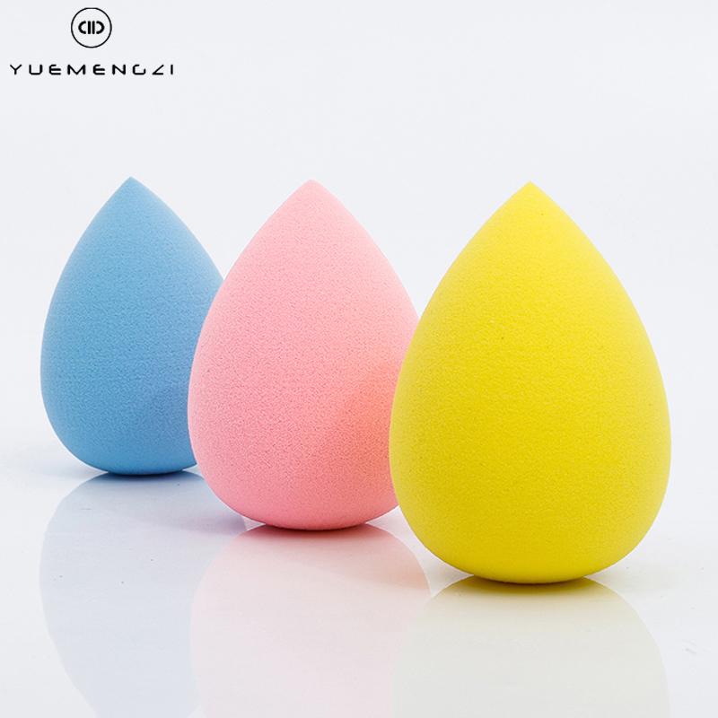 

YUEMENGZI Makeup Sponge Dark Light Single Color Soft Cosmetic Water Drop Powder Puff Wholesale Lowest Price