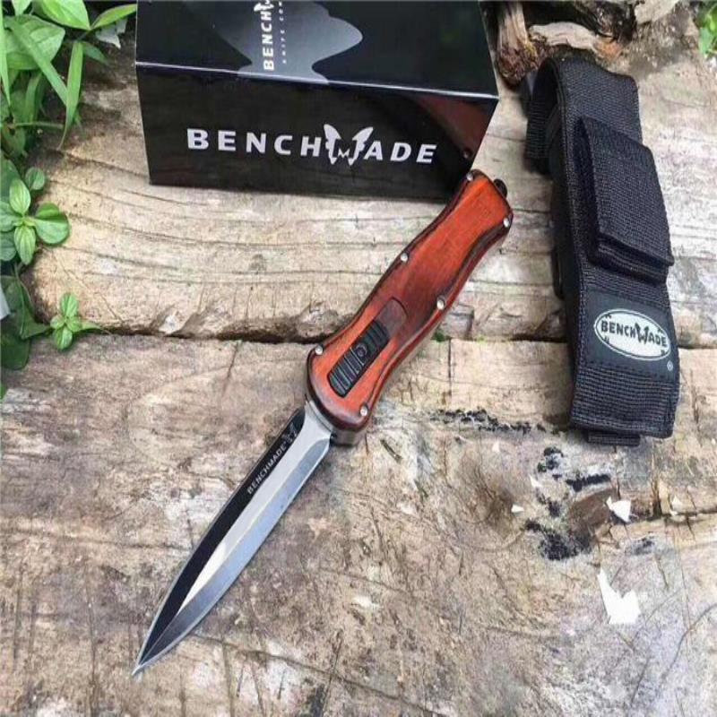 

New BENCHMADE Survival SPRING Fixed Assisted BM940 Military Tactical Blade BM810BK Edge Combat Double Knifes BM42 Knife Knives Nermq