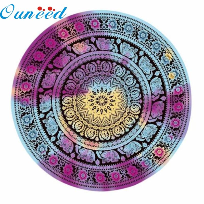 

Zero Round Beach Pool Home Shower Towel Blanket Table Cloth Yoga Mat 150cm