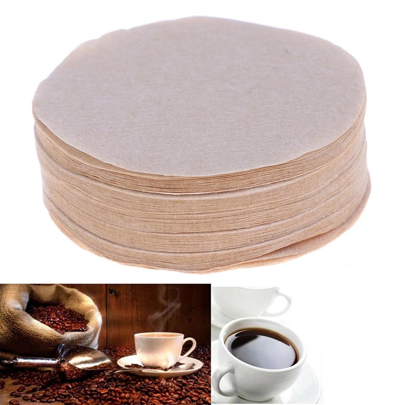 

100Pcs Coffee Maker Replacement Filters Paper For Aeropress Coffee