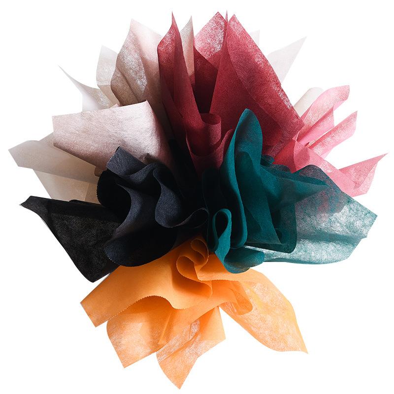 

New Korean Style Waterproof Flower Packaging Lining Cotton Paper Party Decorative Bouquet Wrapping Material 60cm*10 Yards/Roll