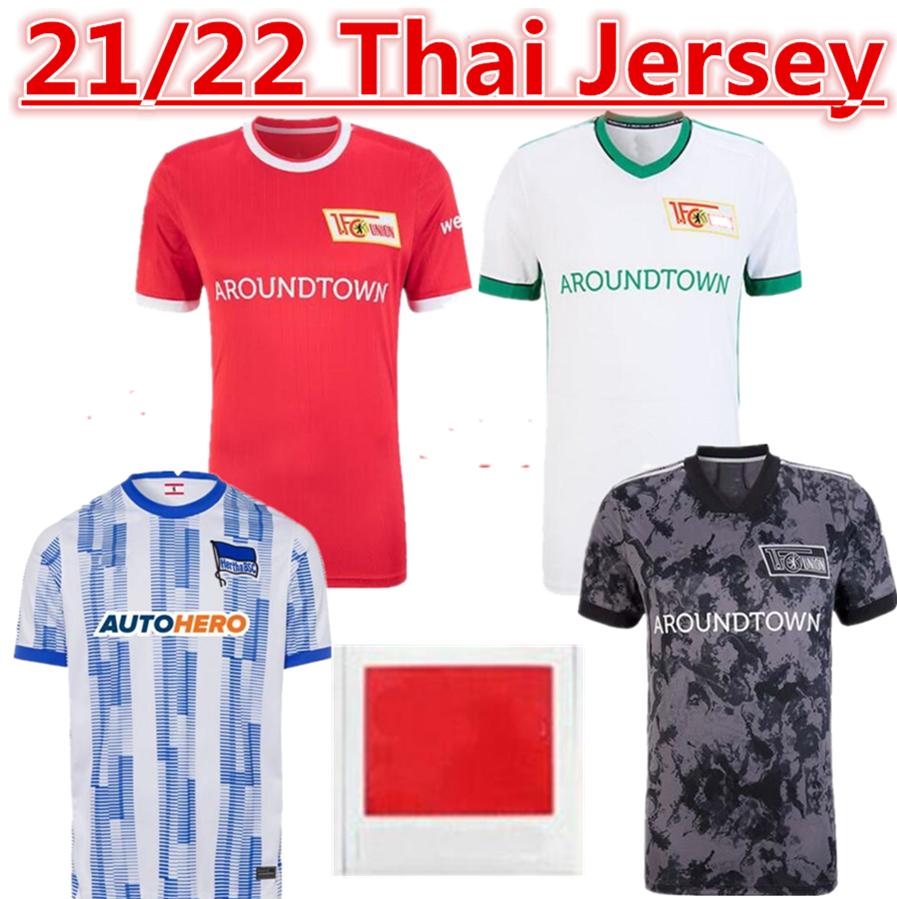 

21 22 Camisetas De Futbol Union Berlin Soccer Jerseys SKJELBRED KHEDIRA For Men Kid Kits Football Shirt Uniforms fútbol C SOLER Florenzi M.Gómez Home Away Third 4TH, 21/22 home+league