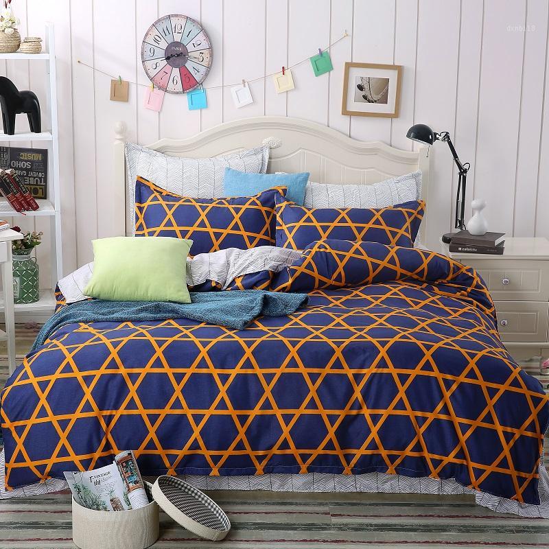 

2printing Watermelon Bedding set Cotton bed sheet duvet cover pillow case edredon queen king size double bedclothes cubre canas1, As picture