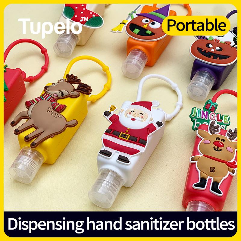 

5pcs/set Cute Cartoon Mini Hand Sanitizer Split Bottles Portable Detachable Cover Silicone Bath Shower Hand Gel Holder
