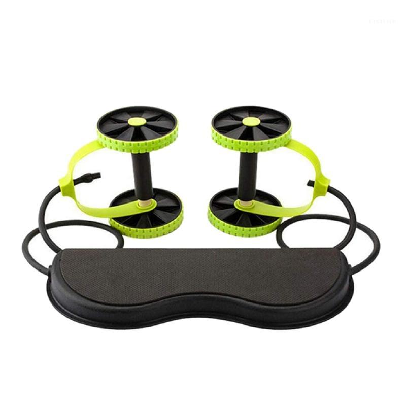 

Abinal Abs Roller Ab Rollers Fitness Equipment Abinal Exerciser Trainer Puller Roller Slimming Muscle Trainer Workout Tool1, Green
