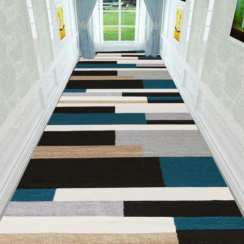 

Simple Style Hallway Corridor Mat Bedroom Kitchen Rugs Doormat Modern 3D Rug Carpets Decor Floor Area Rug for Living Room, No-03