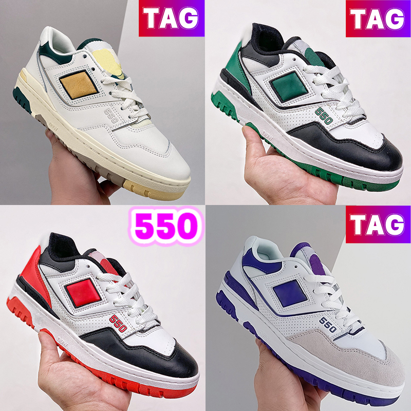 

Fashion 550 Basketball Shoes Running Shoes White Grey Green Black Purple Navy Blue Shadow Pistachio ecru UNC Sea Salt Varsity Gold Men Sneakers Women Trainers, # 24- bubble wrap packaging