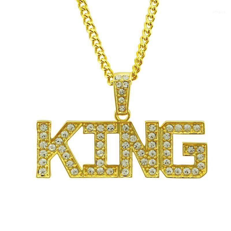 

Chains Foreign Trade Necklace Euro-american Hip-hopping Letter Men's Cubic Zirconia Hanging1
