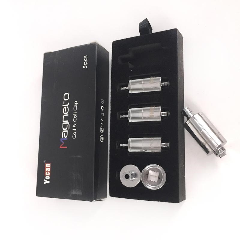 

Yocan Magneto Coils Ceramic Replacement Wax Head with Magnetic Cap Dab Tool Pure Flavour Magnetic Kit VS Evolve Plus QDC
