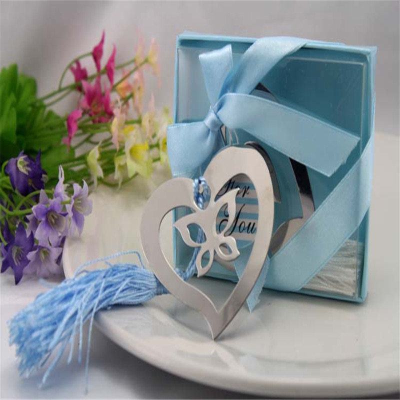 

Wedding bridal shower and giveaways for guest--Butterfly Bookmark party favors gifts