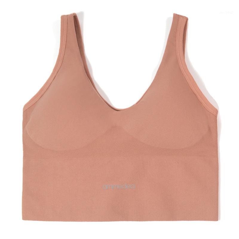 

Women Sports Bra High Impact Fitness Push Up Bra Top 2020 Female Crop Gym Training Running Seamless Yoga L1, Green