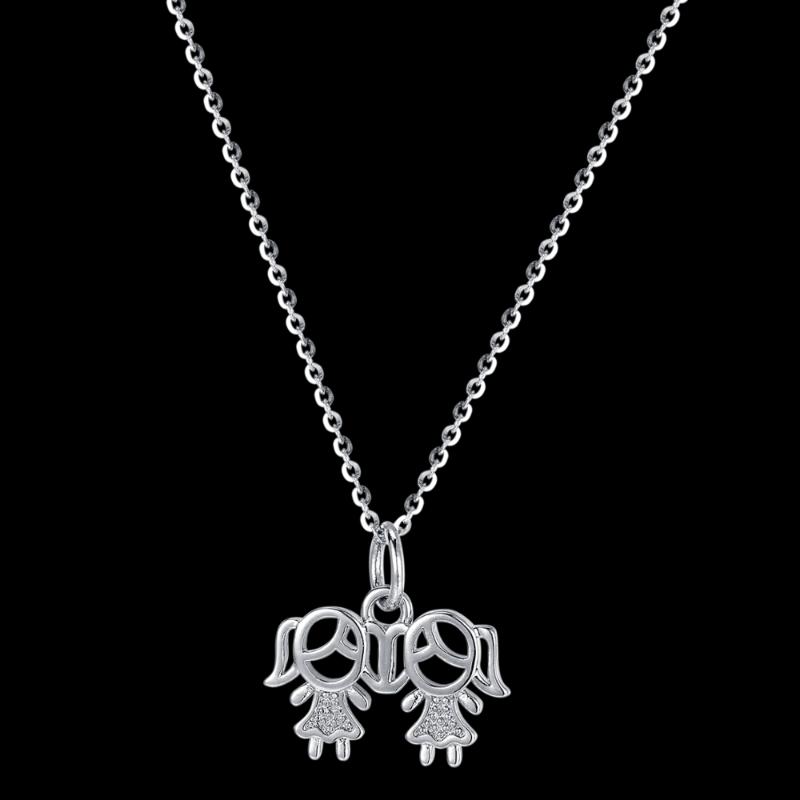 

Fahmi 2020 New Popular 100% 925 Sterling Silver Necklace4-16 High Quality Original Jewellery For Women Party Wedding Gift