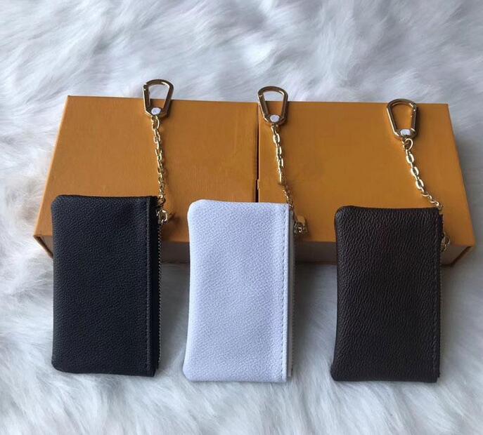 

KEY POUCH M62650 POCHETTE CLES Designer Fashion Womens Mens Key Ring Credit Card Holder Coin Purse Mini Wallet Bag Charm Brown DHL Free