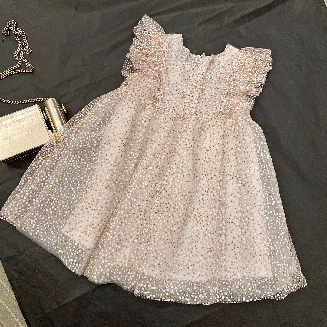 

high quality Baby Girl Princess Dresses Summer Kids Girls Lace DressTulle Tutu Backless Gown Formal Party Clothing, As show