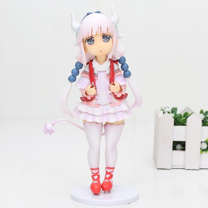 

16cm Kobayashi-san Chi No Maid Dragon Kanna Kamui Anime Action Figure PVC Collectible Model Toy Y200421