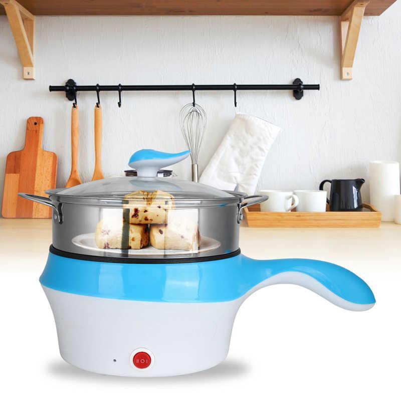 

1.8L Multifunction Electric Cooker Low Power Non-Stick Mini Hot Pot with Steamer 220V Electric Cooking Appliances1