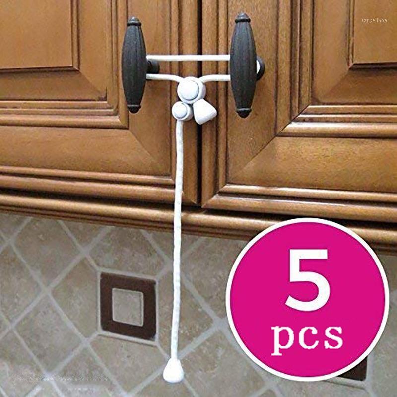 

1pack Baby Safety Cabinet Lock Child Safety Cabinet Door Lock Home Belt Door Rope Rope Buckle1
