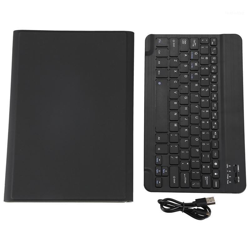 

Bluetooth 3.0 Black Wireless Keyboard Durable Case Ultra Slim Folio Stand Cover Detachable for Huawei Mediapad M6 10.8 Inch(20201