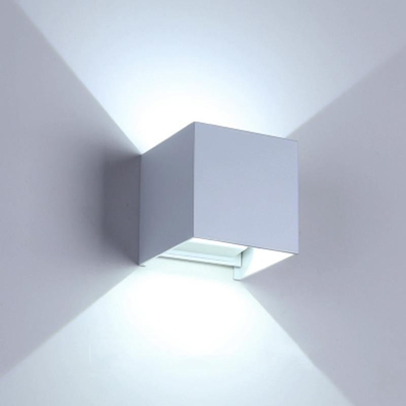 

Cube COB LED Indoor Lighting Wall Lamp Waterproof Modern Wall Sconce Home Lighting 12W 85-265V Fixtures For Bath Corridor Decor