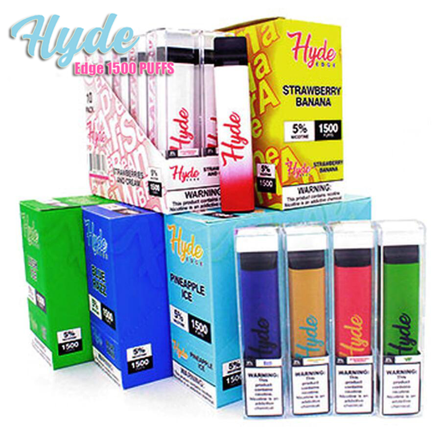 

HYDE EDGE Disposable Vape Device 8 Flavor 1500 PUFFS