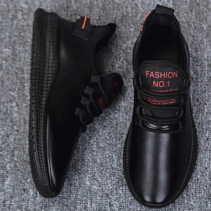 

2020 New Men Shoes Autumn Fashion Sneakers Waterproof Casual Shoes Men Lace-up Lightweight Comfort Outdoor Walking Mans Footwear #9r8F