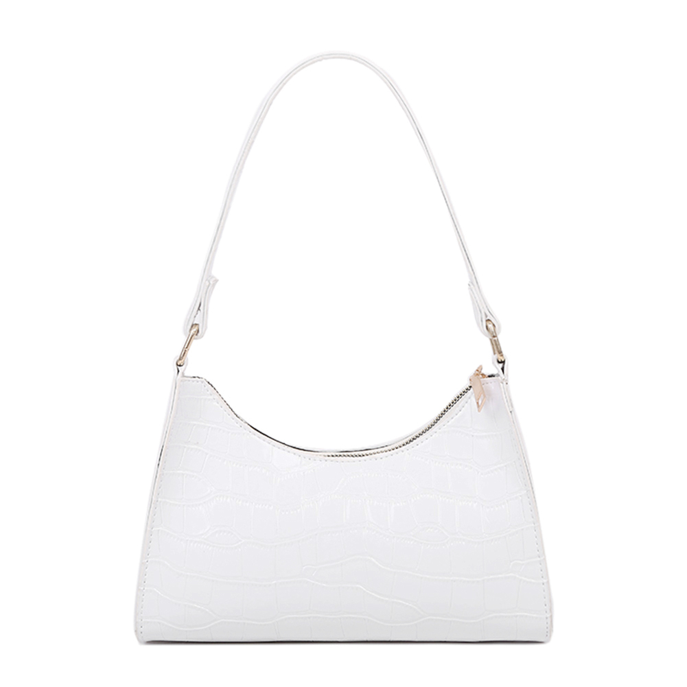 

HBP Fashion Exquisite Shopping Bag Retro Casual Women Totes Shoulder Bags Female Leather Solid Color Chain Handbag WHITE, Black