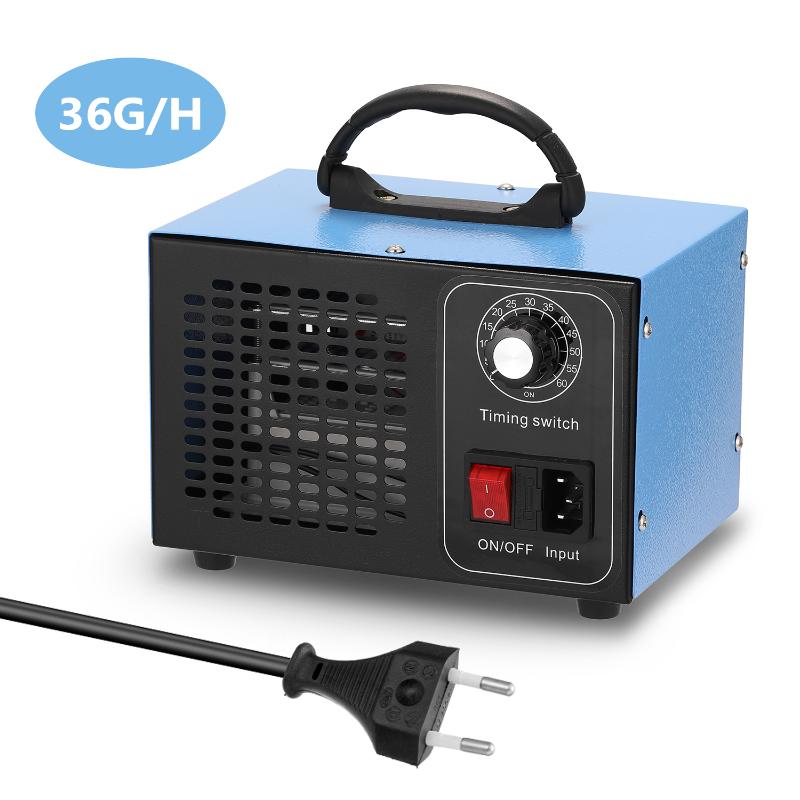 

Ozone Generator Machine Air Filter Purifier with Timing Switch Ozonizer Ozonator for Home Car Formaldehyde