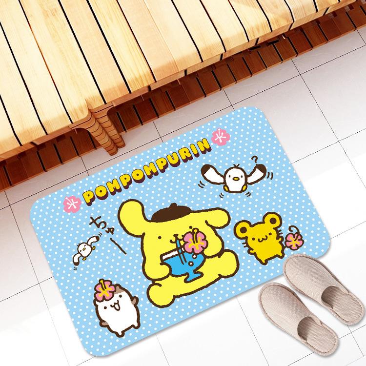 

IVYYE 38x58CM Pom Purin Anime Rug Decoration Mat Home Carpets Bedroom Floor Mats Bath Plush Rugs Doormat Gifts NEW, See chart