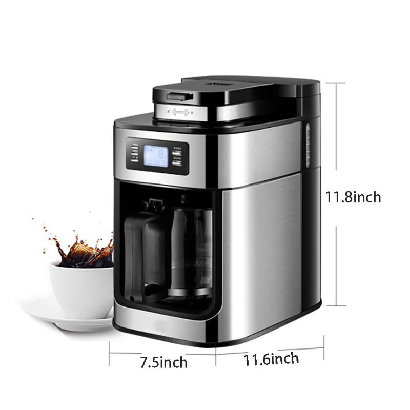 

Home Coffee Machine For Espresso Electrical Automatic Coffee Machine Fancy Cappuccino Americano Milk Foam Maker