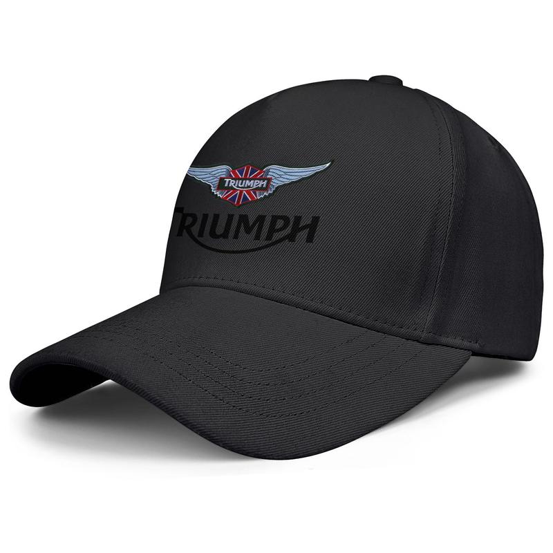 

Fashion Triumph Motorcycles Logo Unisex Baseball Cap Sports Best Trucke Hats Tr-iumph TR6 American flag Distressed motorcycles for sale, Blue;gray
