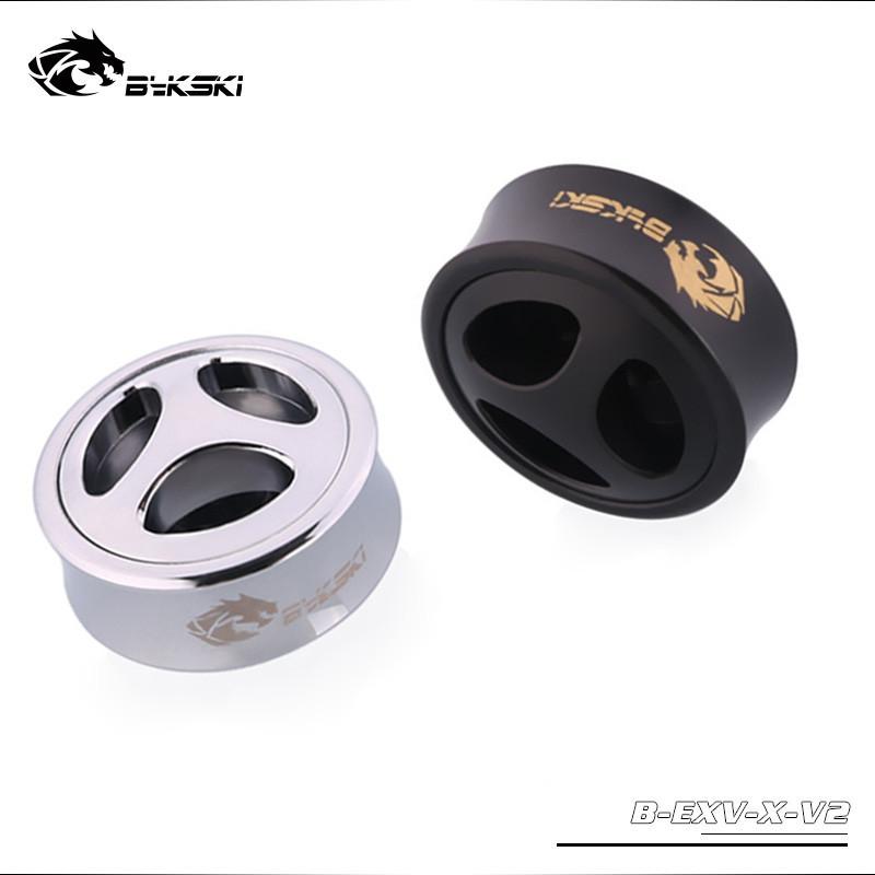

Bykski Water Cooling Exhaust Plug Exhaust Valve Pressure relief Vent Automatic Manual integration B-EXV-X-V2