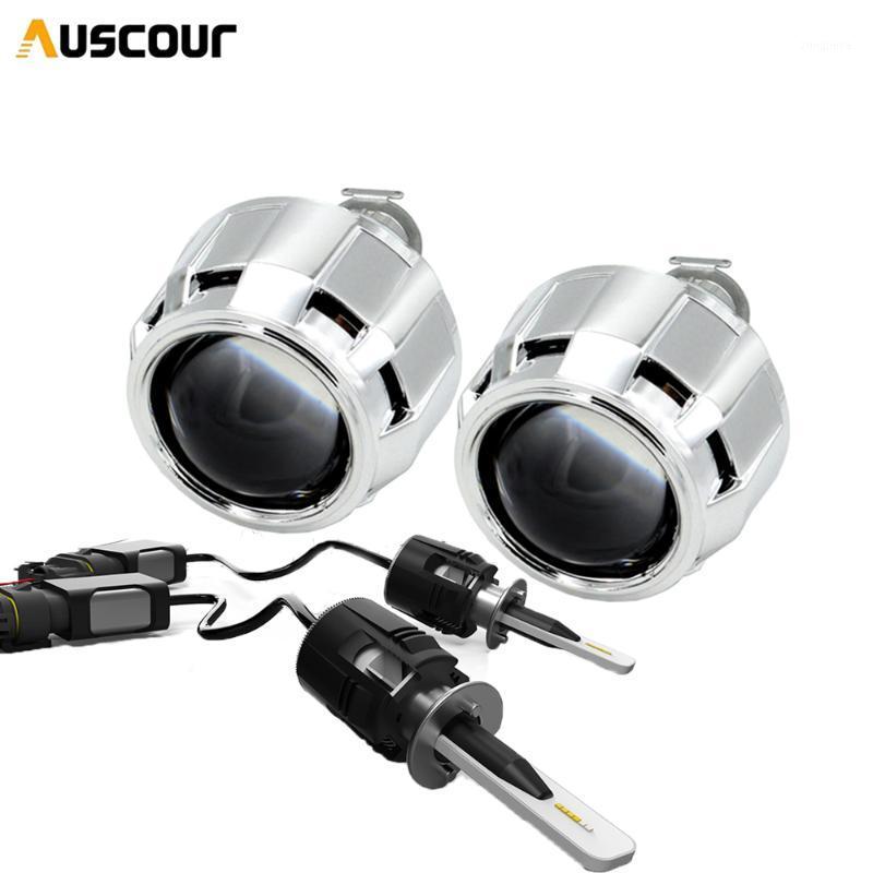 

H1 B6 LED Bixenon Hid Car Projector Lens Conversion Kit 42W 5200LM CSP Y11 Chips All in one Pure White 6000K Car Lamp Bulb DIY1