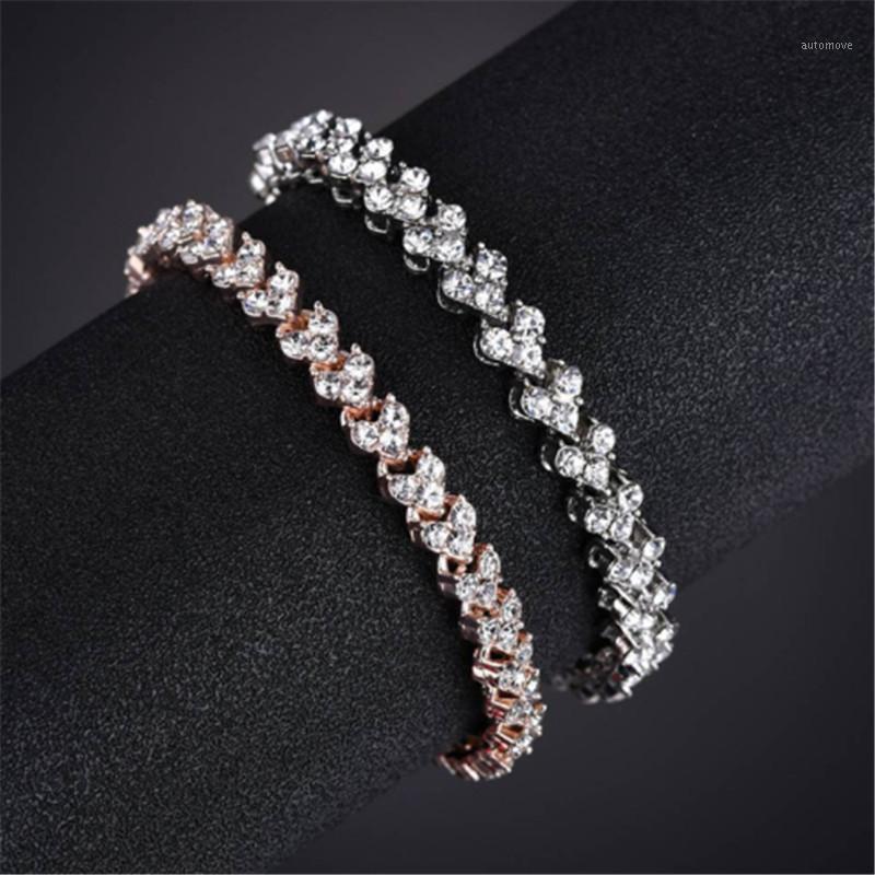 

New Fashion Roman Style Woman Bracelet Wristband Crystal Bracelets Gifts Jewelry Accessories Fantastic Wristlet Trinket Pendant1