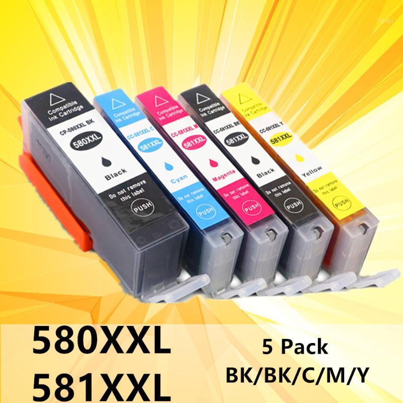 

580XXL 581XXL Ink Cartridge Replacement for Canon PGI-580XXL CLI-581XXL PGI 580 XXL CLI 581 XXL Pixma TS8150 TS8151 TS81521