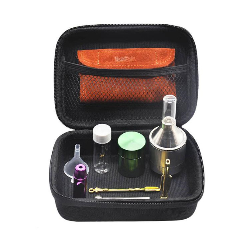 

New multifunctional kit Oxford textile Cigarette Mill smoking set