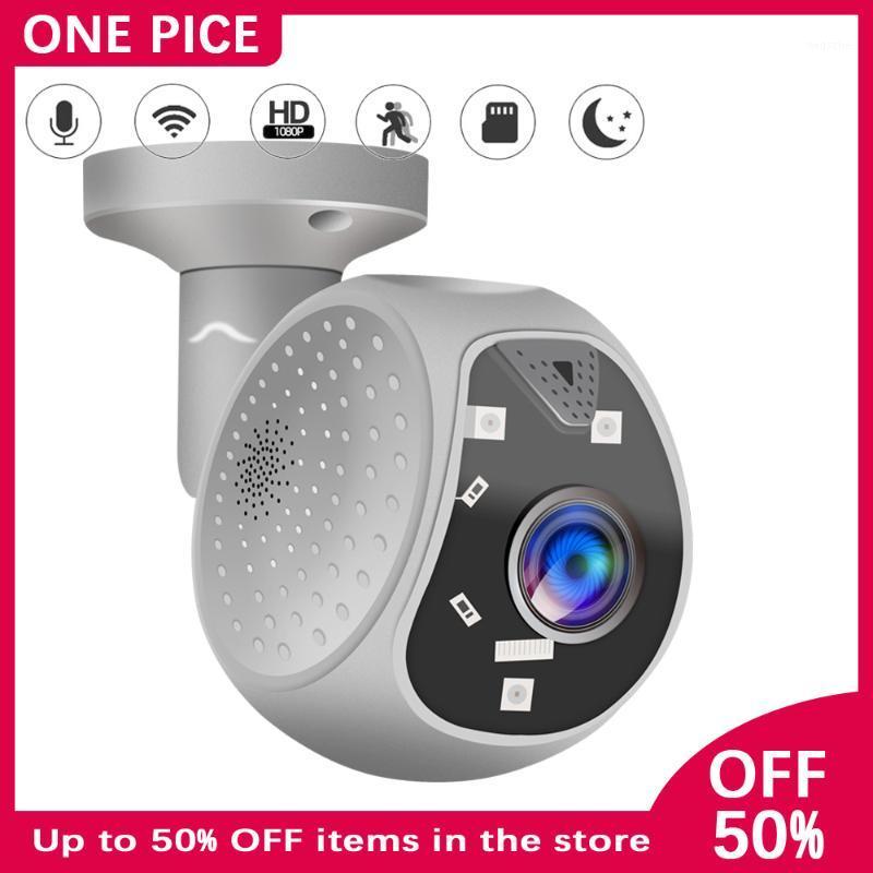 

ONE PICE Wifi Camera Outdoor 1080P HD Night Vision IP66 Waterproof Baby Monitor Two-way Voice Safety Security Camera IP White B51