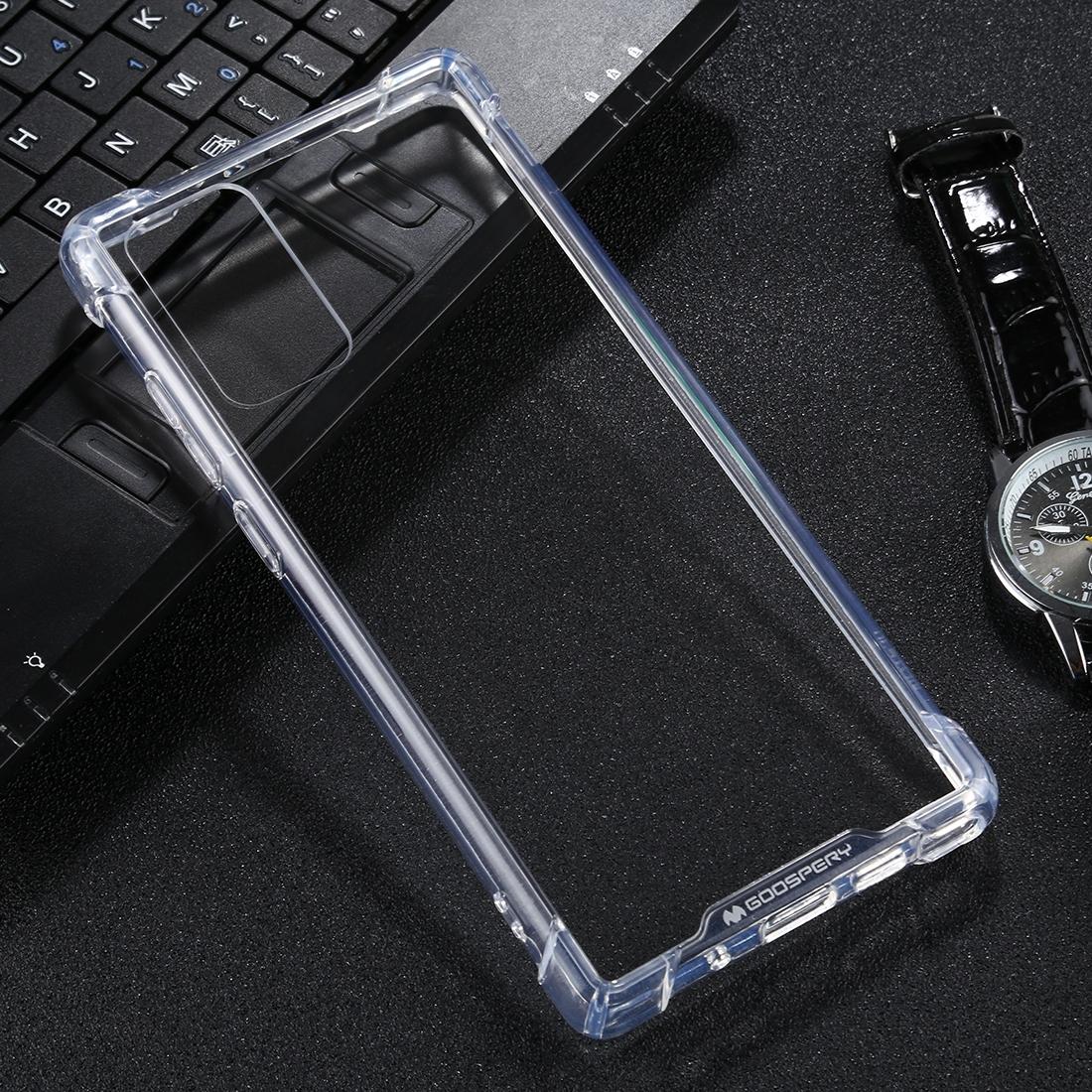 

For Samsung Galaxy Note20 GOOSPERY SUPER Protect Four Corners Shockproof Soft TPU Case