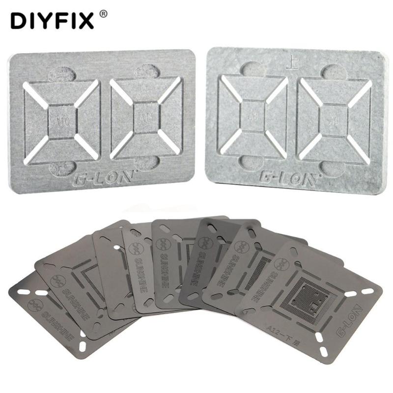 

Motherboard Plant Tin Platform BGA Reballing Stencil Fixed Positioning Fixture Platform Solder Paste Flux For X XS Max XR