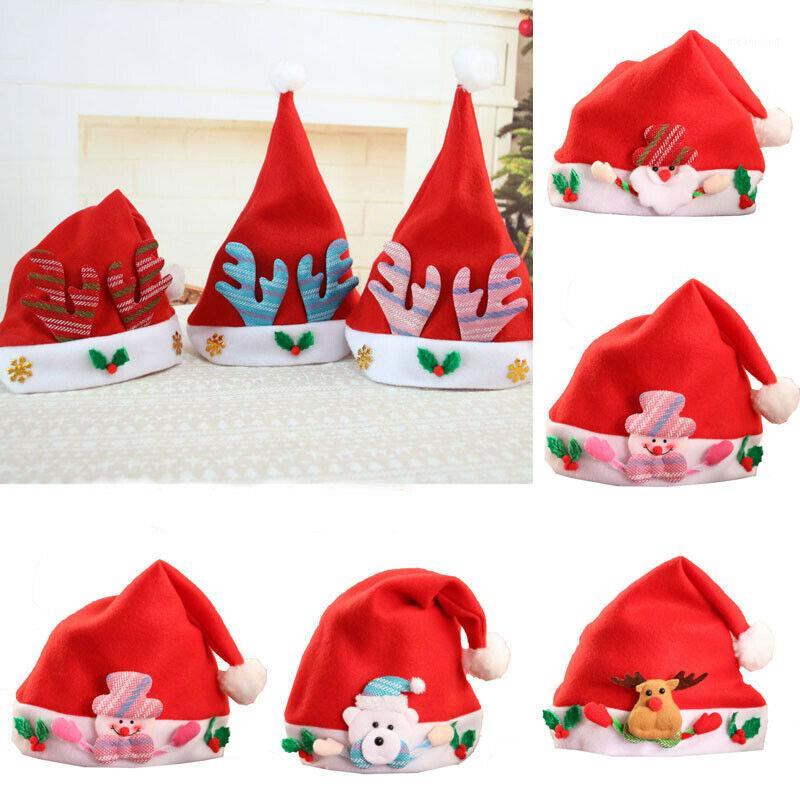 

Christmas Ornaments Decoration Christmas Hats Santa Hats Children Women Men Boys Girls Cap For Party Props1